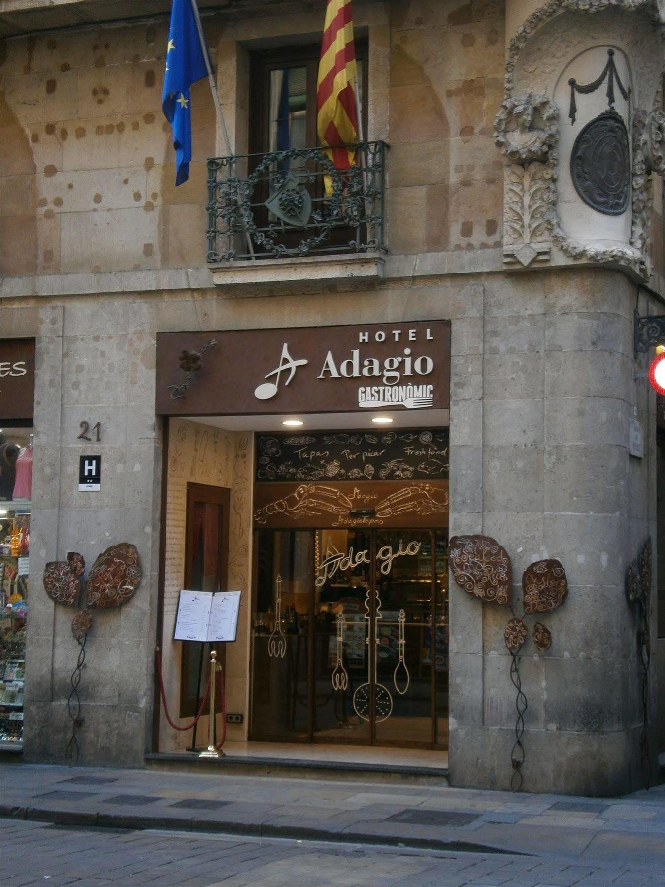 Hotel Adagio Barcelona Exterior foto